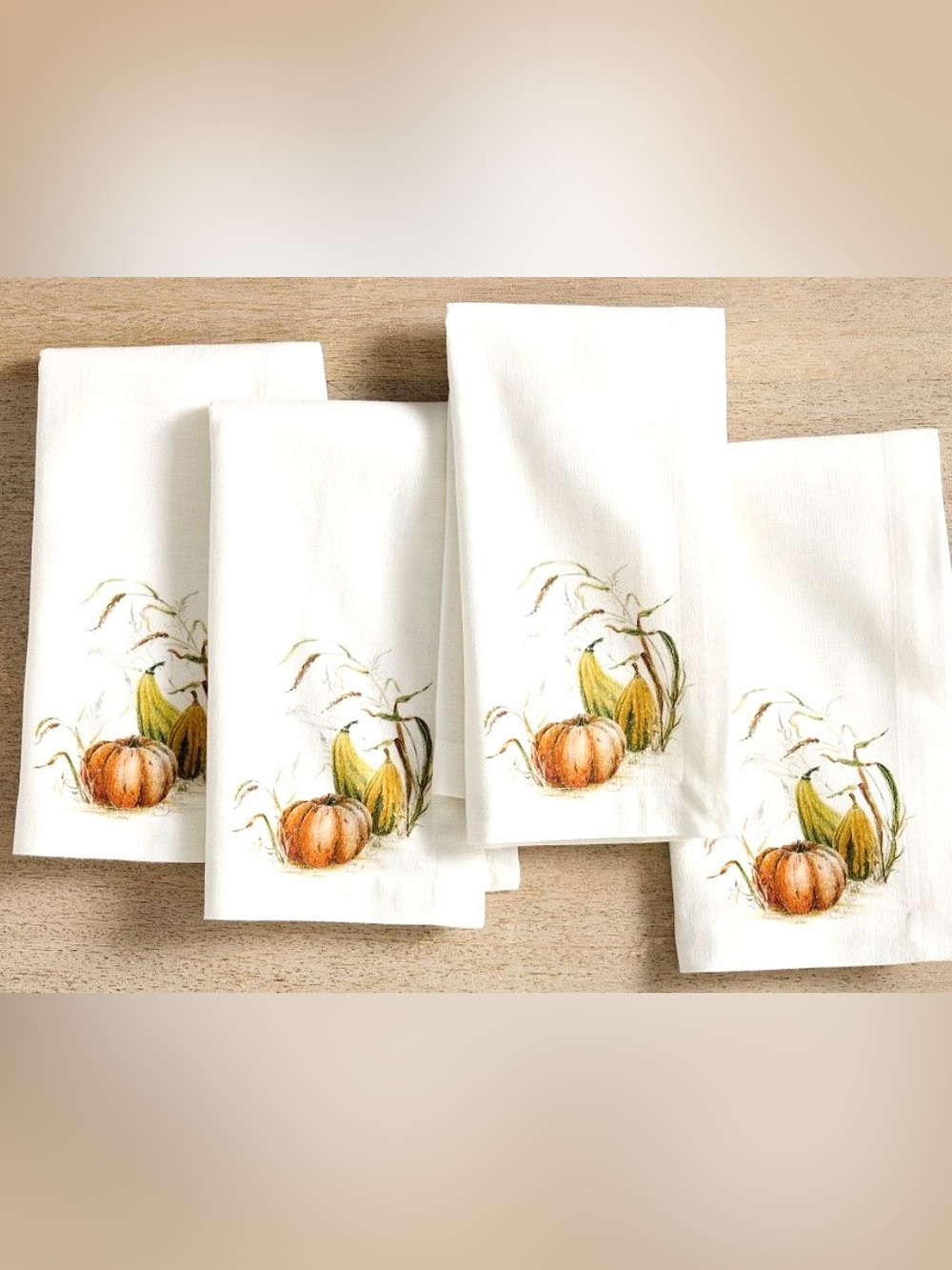 Pottery Barn Bedford Harvest Napkins - Picture 3 of 12